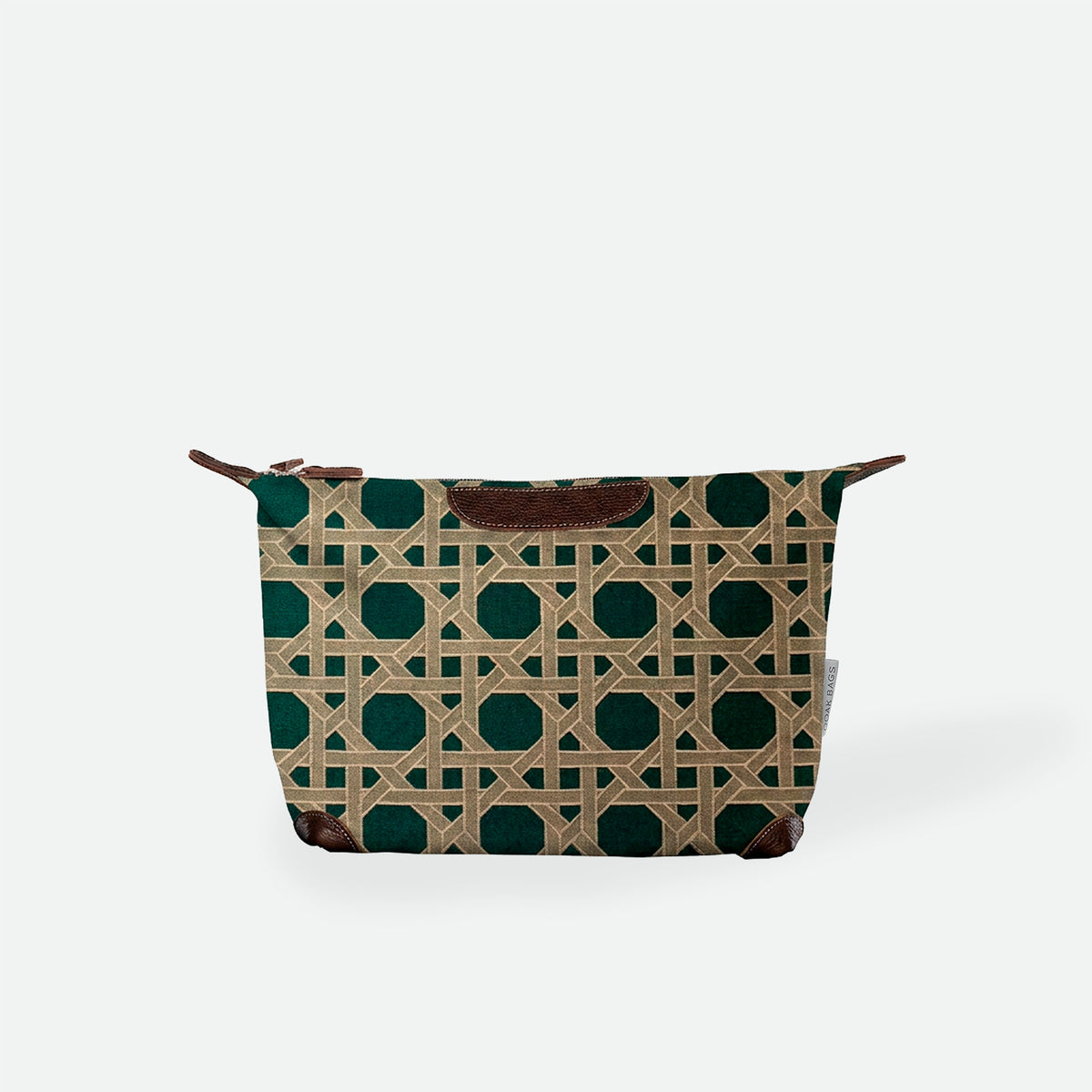 Necessaire Large "OLIVE" OOAK x THEVENON
