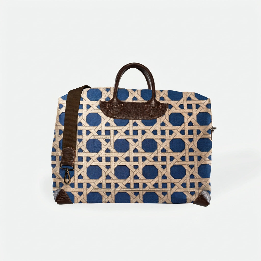 Travel Bag Small 45 "PROVENCE" OOAK x THEVENON
