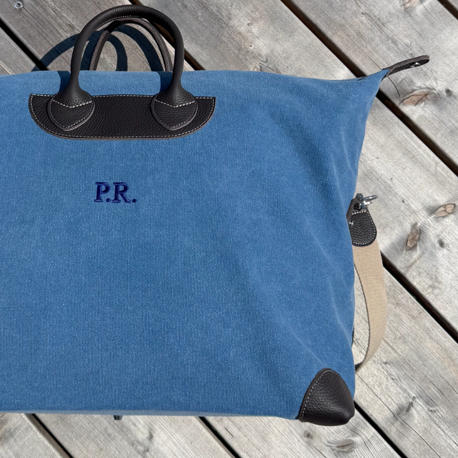 Travel Bag Small 45 "CANVAS blue"