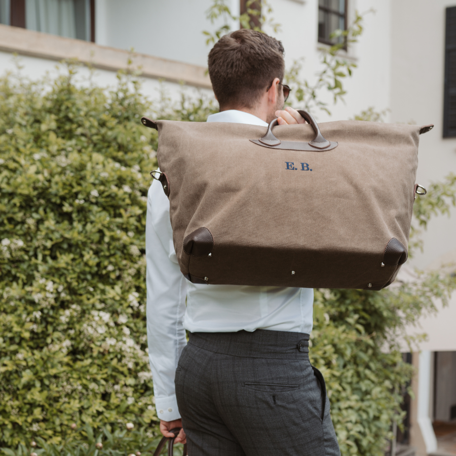 Travel Bag Small 45 "CANVAS blue"