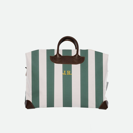 Travel Bag Small 45 "STRIPED green"