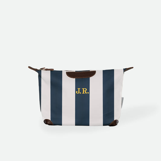 Necessaire Large "STRIPED navy"