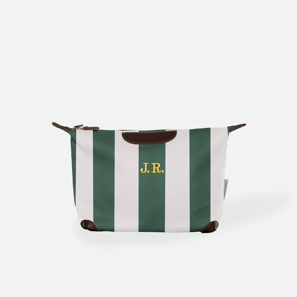 Necessaire Large "STRIPED green"