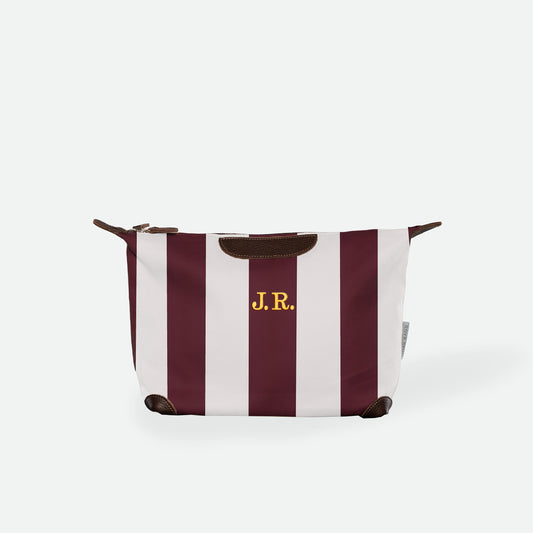 Necessaire Large "STRIPED red"