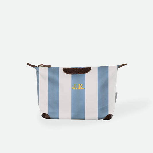 Necessaire Large "STRIPED blue"