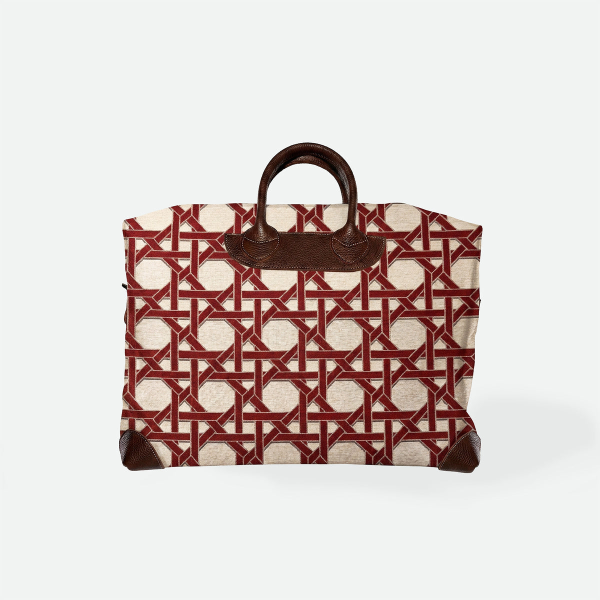 Travel Bag Small 45 "CORAL" OOAK x THEVENON
