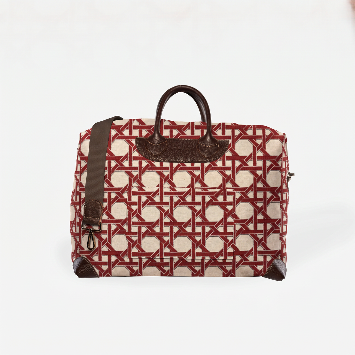 Travel Bag Small 45 "STRIPED beige"