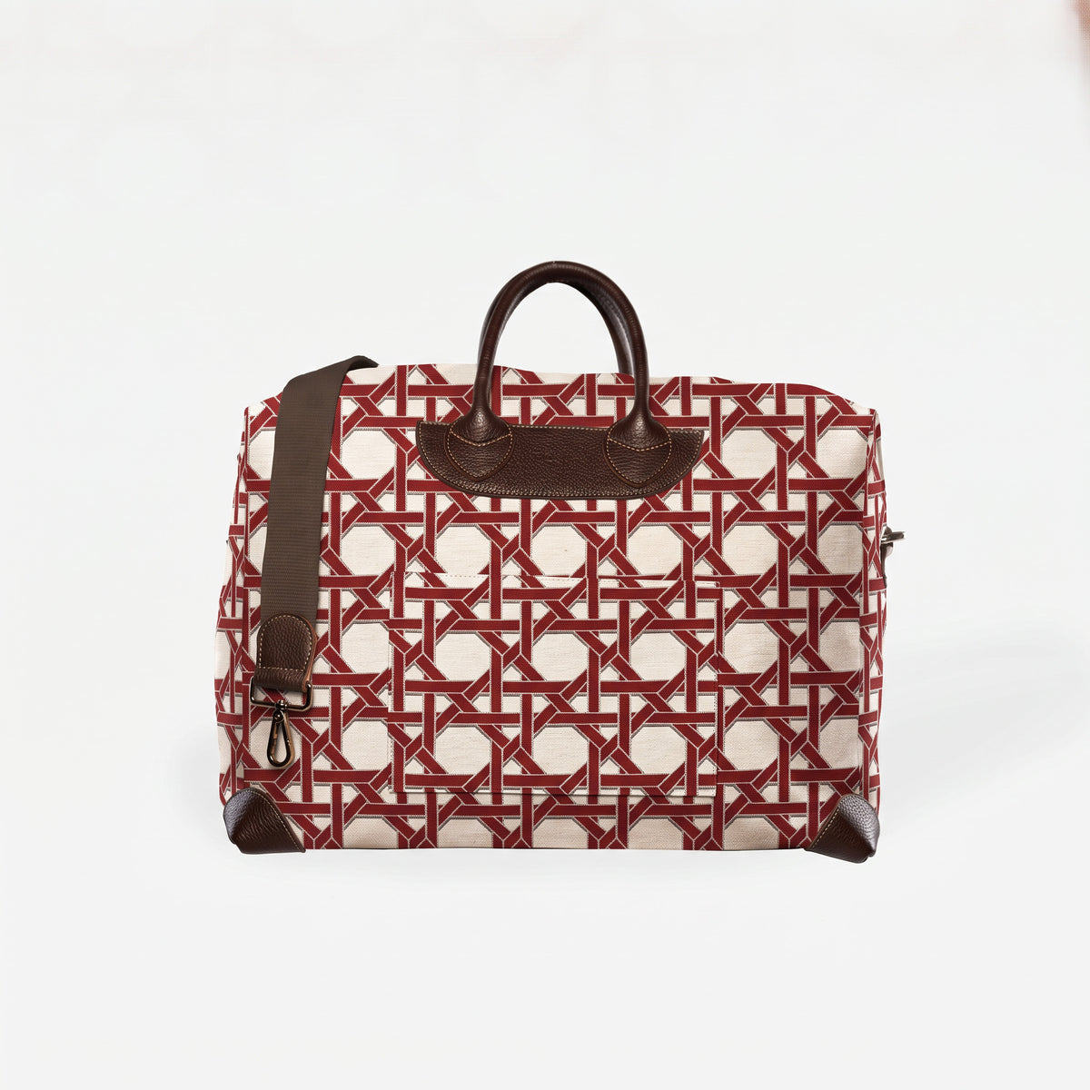 Travel Bag Small 45 "STRIPED beige"