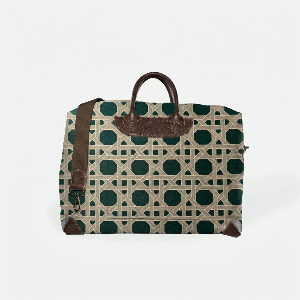 Travel Bag Small 45 "OLIVE" OOAK x THEVENON