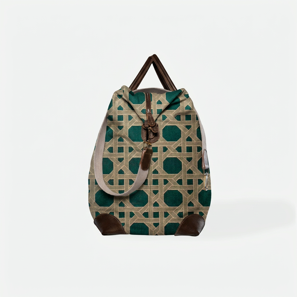 Travel Bag Large 55 "OLIVE" OOAK x THEVENON