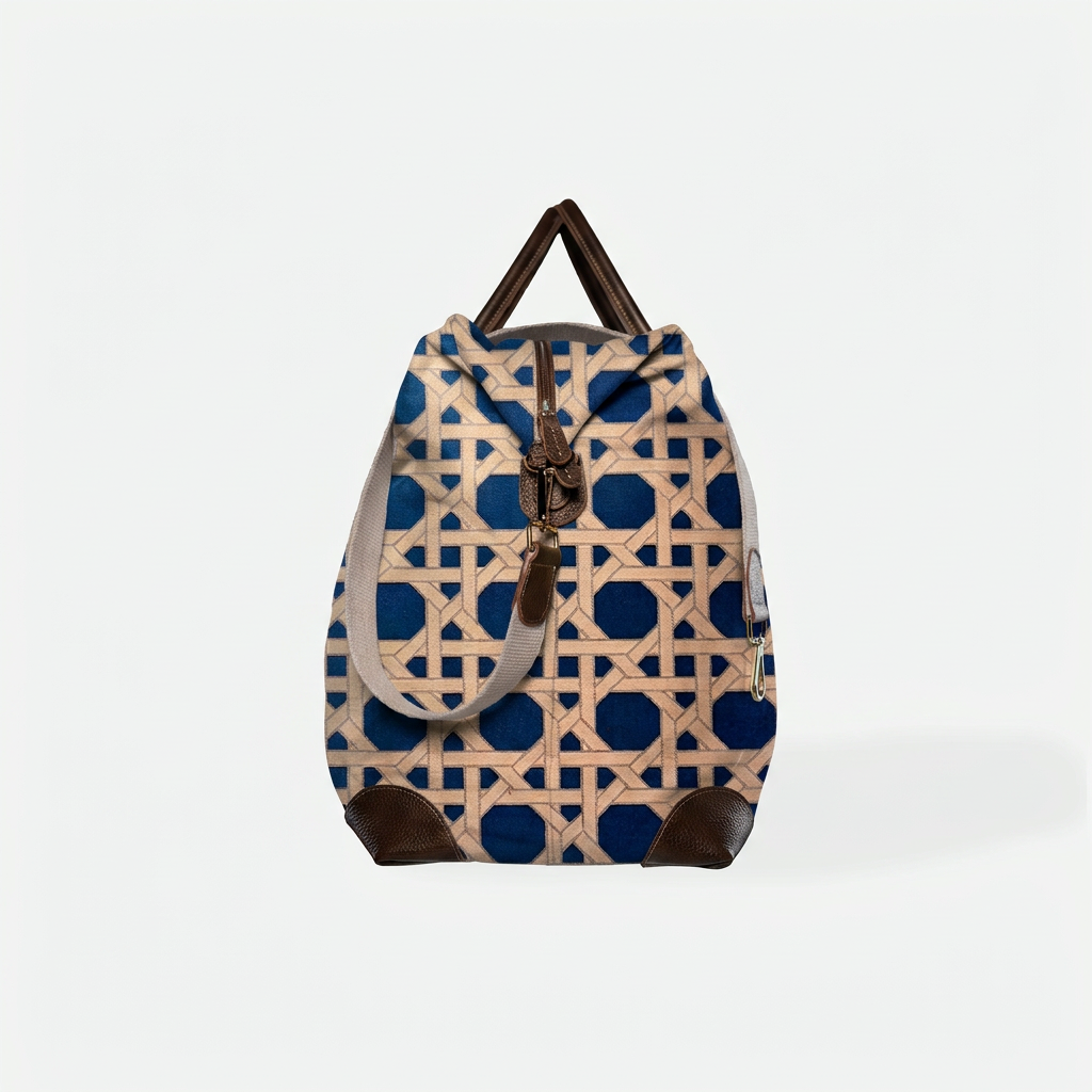 Travel Bag Large 55 "PROVENCE" OOAK x THEVENON